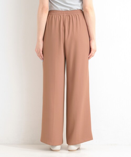 SHOO・LA・RUE（シューラルー）の「【ひんやり/UV/S-LL/セットアップ可】さらさらぷるん イージーワイドパンツ（その他パンツ・レディース・ブラック/チャコールグレー/レンガ・04/03/02/01）」の21枚目の写真