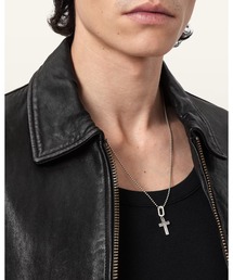 ALLSAINTS（オールセインツ）の「SMALL CROSS STERLING SILVER PENDANT CHARM | スモール クロス スターリング シルバー ペンダント チャーム（チャーム）」