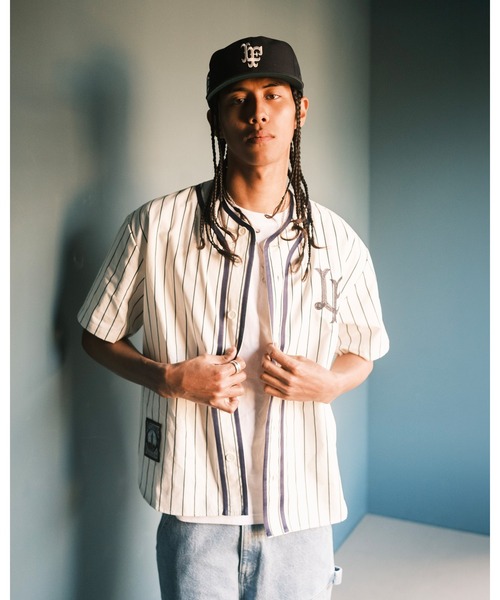 LFYT ラファイエット - OLD STYLE LF LOGO BASEBALL SHIRT ベース