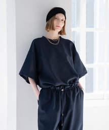 CALMER | Mesh T-BLOUSE / メッシュTシャツブラウス(Tシャツ/カットソー)