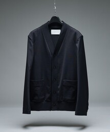 I'm here:（アイムヒアー）の「セットアップ対応【i`m here/アイムヒアー】DOCKING CARDIGAN / ドッキング カーディガン / ユニセックス（カーディガン/ボレロ）」