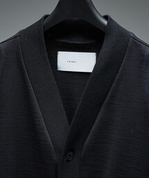 I'm here:（アイムヒアー）の「セットアップ対応【i`m here/アイムヒアー】DOCKING CARDIGAN / ドッキング カーディガン / ユニセックス（カーディガン/ボレロ）」