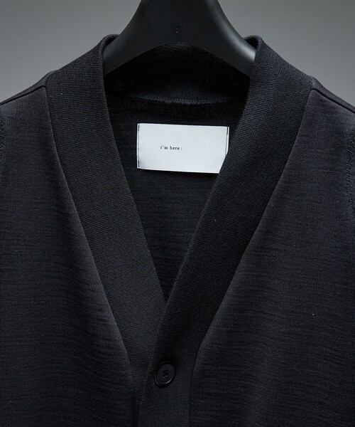 DOCKING CARDIGAN / докинг кардиган [i`m here / I am here] UNISEX