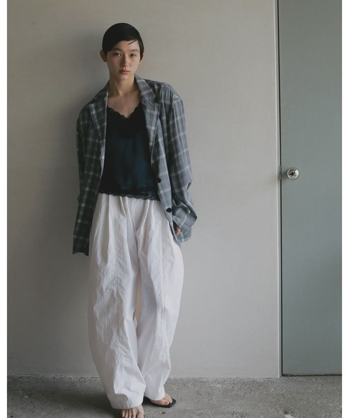 Volumetuck Cocoon Pants（その他パンツ）｜anuke（アンヌーク）の
