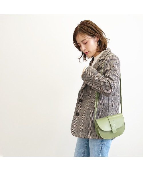 tokohana(トコハナ)の「チェック柄テーラードジャケット レディース 秋冬(テーラードジャケット・レディース・グレー・FREE)」の3枚目の写真