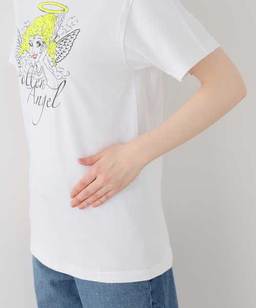 Oriens JOURNAL STANDARD(オリエンス ジャーナルスタンダード)の「【nancy/ナンシー】FALLEN ANGEL TEE(Tシャツ/カットソー・レディース・ホワイト・MEDIUM/SMALL)」の9枚目の写真