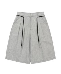 AJOBYAJO（アジョバイアジョ）の「Denim Bermuda Pants [WHITE]（その他パンツ）」