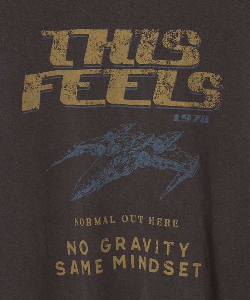 GEORGE'S(ジョージズ)の「ヴィンテージライクロゴTシャツ(Tシャツ/カットソー・レディース・オフホワイト/チャコールグレー/オレンジ・FREE)」の17枚目の写真