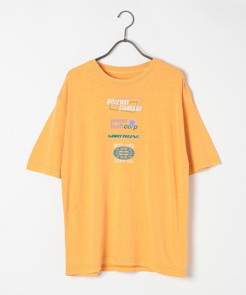 GEORGE'S(ジョージズ)の「ヴィンテージライクロゴTシャツ(Tシャツ/カットソー・レディース・オフホワイト/チャコールグレー/オレンジ・FREE)」の18枚目の写真