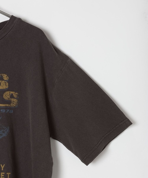 GEORGE'S(ジョージズ)の「ヴィンテージライクロゴTシャツ(Tシャツ/カットソー・レディース・オフホワイト/チャコールグレー/オレンジ・FREE)」の14枚目の写真
