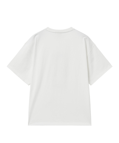 YALE(イェール)の「ハンサムダンボールキャップルックTシャツ_アイボリー(Tシャツ/カットソー・レディース・その他・SMALL/MEDIUM/LARGE/X-LARGE)」の2枚目の写真