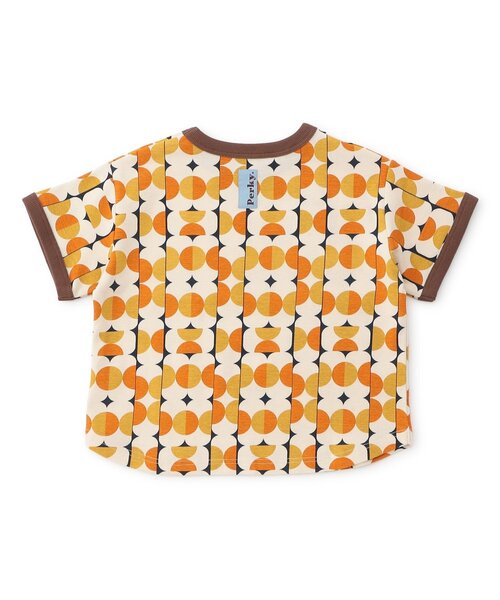 BREEZE(ブリーズ)の「【リンク】イロイロ総柄半袖Tシャツ_セットアップ可(Tシャツ/カットソー・キッズ・レッド/グリーン/キャメル/キナリ/サックスブルー/ブルー・130/120/110/100/90/80)」の12枚目の写真
