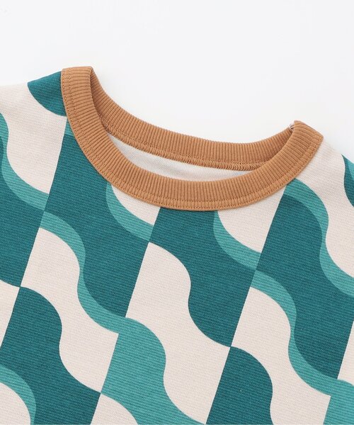 BREEZE(ブリーズ)の「【リンク】イロイロ総柄半袖Tシャツ_セットアップ可(Tシャツ/カットソー・キッズ・レッド/グリーン/キャメル/キナリ/サックスブルー/ブルー・130/120/110/100/90/80)」の16枚目の写真