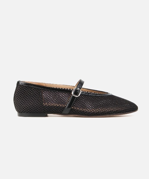 Luca Grossi(ルーカグロッシ)の「メッシュストラップ フラットシューズ/LUCA CH1084-XS(バレエシューズ・レディース・ブラック・35/36/37/38)」の6枚目の写真
