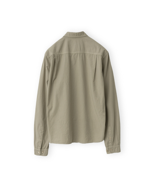 BROWNYARD（ブラウンヤード）の「ウエストカットシャツ、ベージュ（シャツ/ブラウス・メンズ・その他・3/4/5/6）」の2枚目の写真