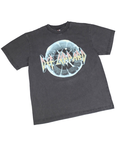 giant Vintage(ジャイアントヴィンテージ)の「【GIANT01】【Giant Vintage/ジャイアント ヴィンテージ】DEF LEPPARD ADRENALIZE LOGO EYE BALL OVERSIZED BOX SILHOUETTE T-SHIRTS(Tシャツ/カットソー・メンズ・ブラック系その他・MEDIUM/LARGE/SMALL)」の2枚目の写真