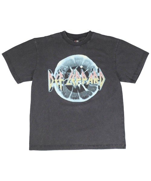 giant Vintage(ジャイアントヴィンテージ)の「【GIANT01】【Giant Vintage/ジャイアント ヴィンテージ】DEF LEPPARD ADRENALIZE LOGO EYE BALL OVERSIZED BOX SILHOUETTE T-SHIRTS(Tシャツ/カットソー・メンズ・ブラック系その他・MEDIUM/LARGE/SMALL)」の3枚目の写真