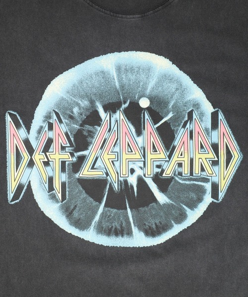 giant Vintage(ジャイアントヴィンテージ)の「【GIANT01】【Giant Vintage/ジャイアント ヴィンテージ】DEF LEPPARD ADRENALIZE LOGO EYE BALL OVERSIZED BOX SILHOUETTE T-SHIRTS(Tシャツ/カットソー・メンズ・ブラック系その他・MEDIUM/LARGE/SMALL)」の6枚目の写真