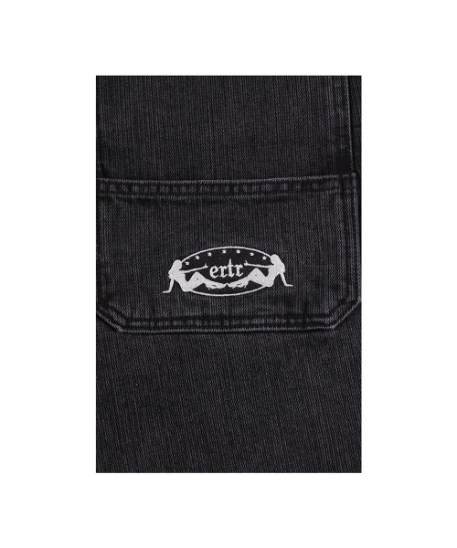 ERTR（イーアールティーアール）の「Carpenter Buckle Bermuda Denim Pants Black（その他パンツ・レディース・その他・SMALL/MEDIUM/LARGE）」の7枚目の写真