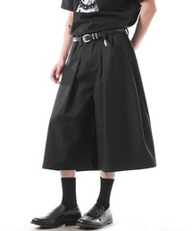 neos（ネオス）の「【neos】ユニセックス モード メガ バミューダ ワイド スラックス ハーフ パンツ メンズ レディース（スラックス）」