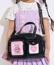 ANAP kids（アナップキッズ）の「推しかわいい ミニボストンバッグ（ショルダーバッグ）」