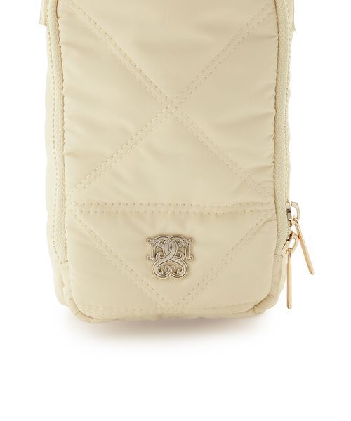 SNIDEL(スナイデル)の「【WEB限定】キルティングマルチショルダー/保冷機能付き(ショルダーバッグ・レディース・アイボリー/イエロー/ライトブルー/ピンクベージュ/ブラック・F)」の16枚目の写真