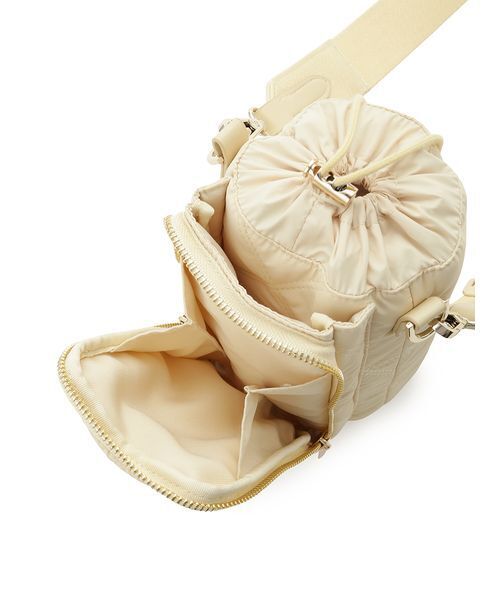 SNIDEL(スナイデル)の「【WEB限定】キルティングマルチショルダー/保冷機能付き(ショルダーバッグ・レディース・アイボリー/イエロー/ライトブルー/ピンクベージュ/ブラック・F)」の18枚目の写真