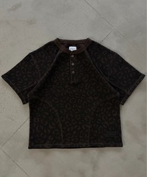 ANDER HUNK(�A���_�[�n���N)��Reopard Henry neck Thermal T / ���I�p�[�h�w�����[�l�b�N�T�[�}��T(T�V���c/�J�b�g�\�[)