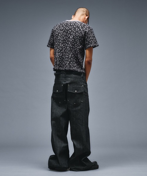 ANDER HUNK(アンダーハンク)の「Reopard Henry neck Thermal T / レオパードヘンリーネックサーマルT(Tシャツ/カットソー・メンズ・ブラック/ブラウン・MEDIUM/LARGE)」の16枚目の写真