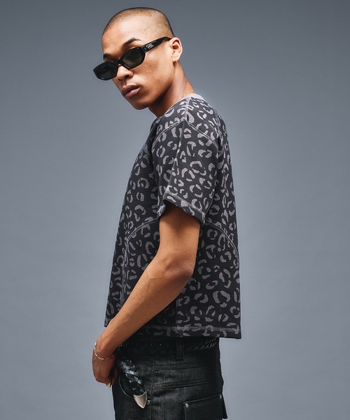 ANDER HUNK(アンダーハンク)の「Reopard Henry neck Thermal T / レオパードヘンリーネックサーマルT(Tシャツ/カットソー・メンズ・ブラック/ブラウン・MEDIUM/LARGE)」の22枚目の写真