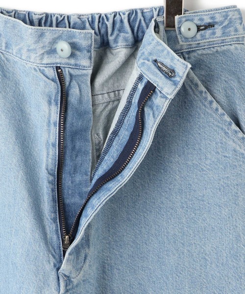 KURO for SALON（クロ）】別注EASY TUCK DENIM LIGHT INDIGO / デニム