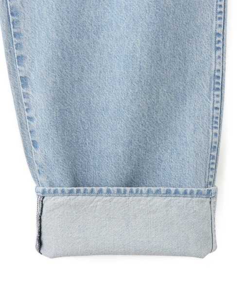 KURO for SALON（クロ）】別注EASY TUCK DENIM LIGHT INDIGO / デニム