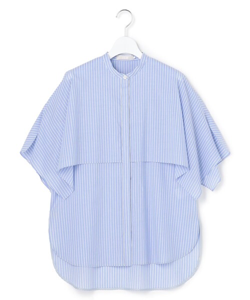 ICB（アイシービー）の「シルフィーローン ハンカチーフスリーブブラウス（シャツ/ブラウス・レディース・サックスブルー系1/ダルブルー系1/グレー系・0/2/4/6）」の13枚目の写真