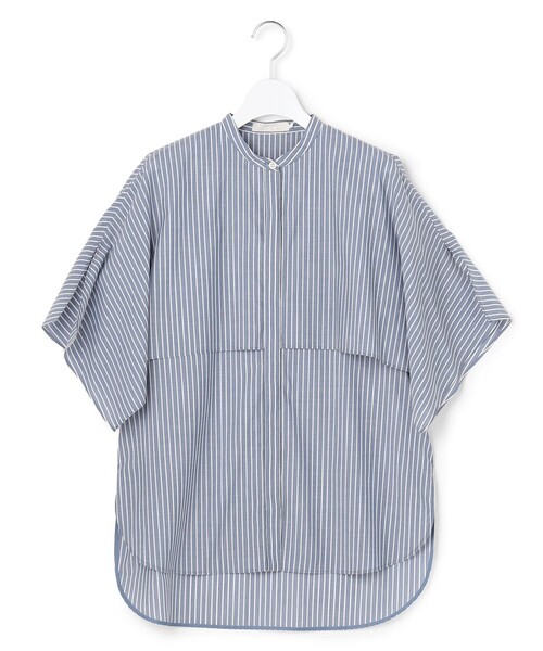 ICB（アイシービー）の「シルフィーローン ハンカチーフスリーブブラウス（シャツ/ブラウス・レディース・サックスブルー系1/ダルブルー系1/グレー系・0/2/4/6）」の14枚目の写真