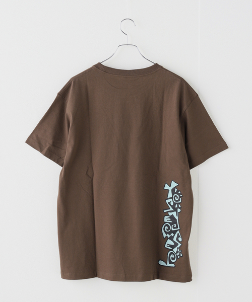 YESEYESEE(イエスアイシー)の「YESEYESEE / イエスアイシー Y.E.S Spiral Tee(Tシャツ/カットソー・メンズ・ブラウン/ホワイト/ブラック・MEDIUM/LARGE)」の7枚目の写真