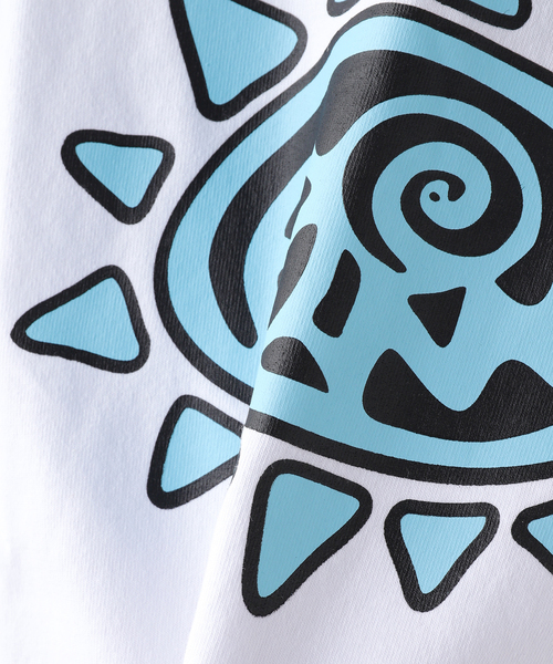 YESEYESEE(イエスアイシー)の「YESEYESEE / イエスアイシー Y.E.S Spiral Tee(Tシャツ/カットソー・メンズ・ブラウン/ホワイト/ブラック・MEDIUM/LARGE)」の5枚目の写真