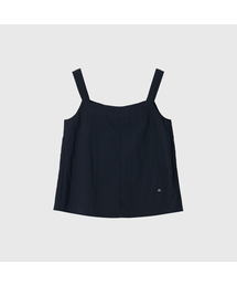 ミレル タックディテールスリーブレスタップ_ネイビー / MIRELLE TUCKED SLEEVELESS TOP_NAVY