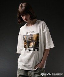 VELNUS | 【VELNUS】Harry Potter Graphic Print Short-Sleeve T-Shirt/ハリー・ポッター プリント半袖Tシャツ(Tシャツ/カットソー)