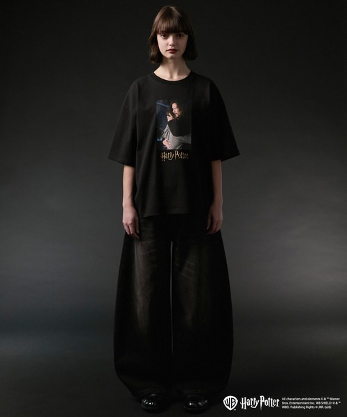 VELNUS（ベルナス）の「【VELNUS】Harry Potter Graphic Print Short-Sleeve T-Shirt/ハリー･ポッター プリント半袖Tシャツ（Tシャツ/カットソー・メンズ・ホワイト系2/ブラック系1/ホワイト系1/ブラック系2・M/S/L）」の6枚目の写真