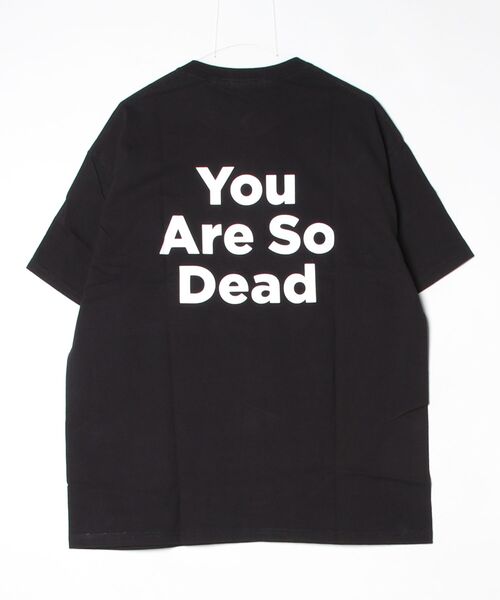 F-LAGSTUF-F(フラグスタフ)の「【FLAGSTUFF】CHUCKEY TEE(Tシャツ/カットソー・メンズ・ブラック・XL/L/M)」の2枚目の写真