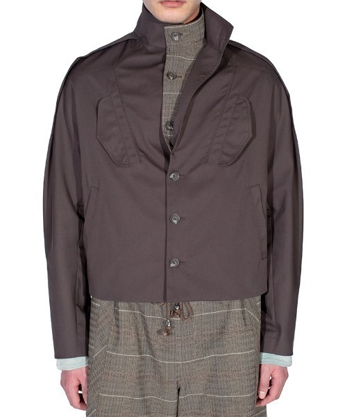 KIKO KOSTADINOV(キコ コスタディノフ)の「KIKO KOSTADINOV/キココスタディノフ/EGRETA JACKET(その他アウター・メンズ・ブラウン・44)」の1枚目の写真