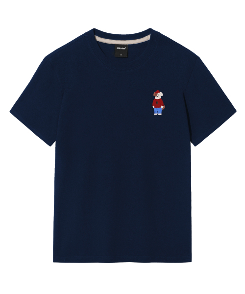 OKSTAR(オクスター)の「ミニミー強烈なブロドック刺繍半袖(Tシャツ/カットソー・レディース・ホワイト/ブラック/グレー/ダークグリーン/ネイビー/クリーム/ダークブルー/ライトグレー/ライトベージュ/ダークグレー/カーキ・SMALL/MEDIUM/LARGE/X-LARGE/2XL/3XL/4XL)」の15枚目の写真