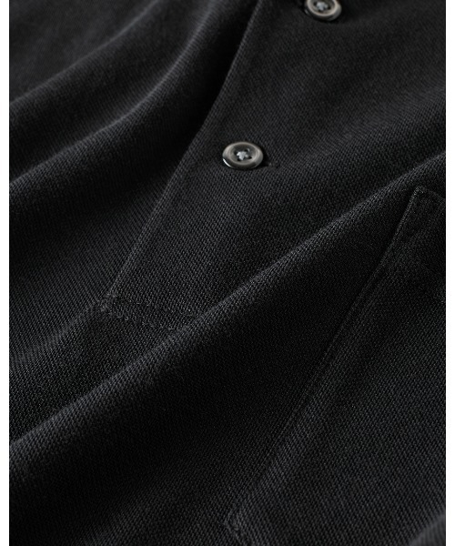 DoCLASSE( ドゥクラッセ)の「エクストラクリーン鹿の子ポロ 長袖(Tシャツ/カットソー・メンズ・チャコール/ダークネイビー/グリーン/グレイッシュベージュ/バーガンディー/ホワイト/ブラック・3L/S/M/L/LL)」の19枚目の写真