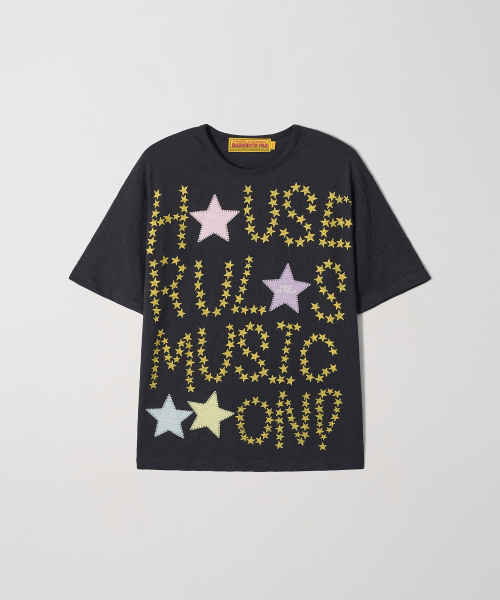GARMENTS FAB(ガーメンツファブ)の「House Rules Star Tee (NAVY)(Tシャツ/カットソー・レディース・その他・LARGE/MEDIUM)」の1枚目の写真