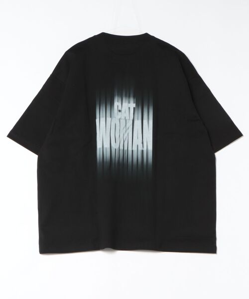 ADAM PATEK（アダムパテック）の「ADAMPATEK/アダムパテック/CAT WOMAN short sleeve Tee（Tシャツ/カットソー・レディース・ブラック・1）」の2枚目の写真