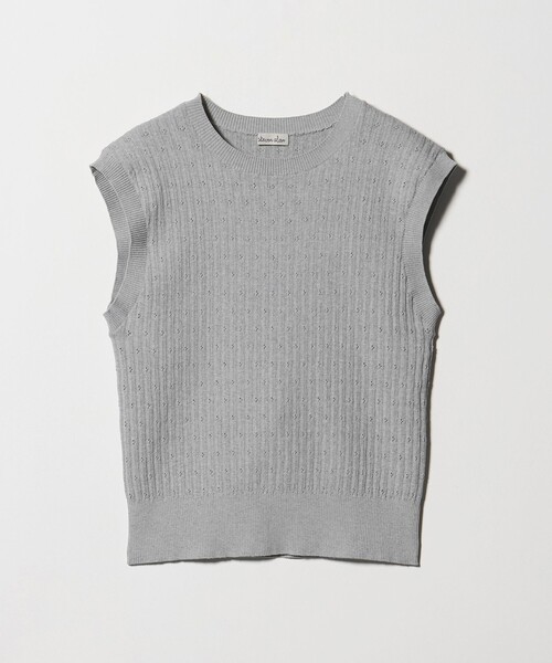 Steven Alan(スティーブンアラン)の「<Steven Alan>アイレット リブ ベスト(ベスト・レディース・グレー系/ピンク・FREE)」の12枚目の写真