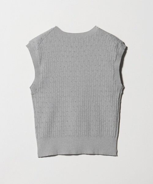 Steven Alan(スティーブンアラン)の「<Steven Alan>アイレット リブ ベスト(ベスト・レディース・グレー系/ピンク・FREE)」の13枚目の写真