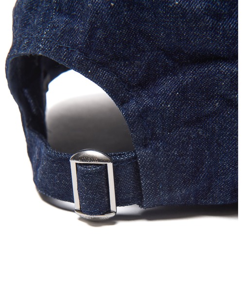uniform experiment（ユニフォームエクスペリメント）の「NEP DENIM CAP（キャップ・メンズ・ブラック/インディゴブルー/ホワイト・FREE）」の9枚目の写真