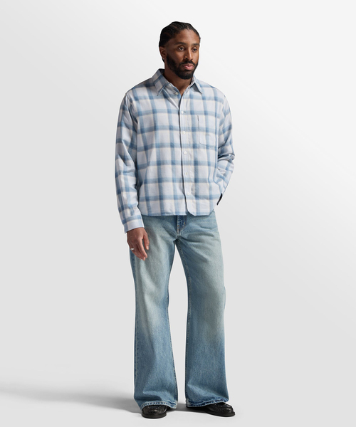 WISM(ウィズム)の「BARE KNUCKLES / ベアナックルズ Eddie L/S Shirt(シャツ/ブラウス・メンズ・ブルー/ブラック・MEDIUM/LARGE)」の7枚目の写真