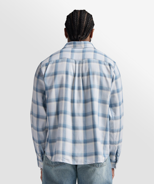 WISM(ウィズム)の「BARE KNUCKLES / ベアナックルズ Eddie L/S Shirt(シャツ/ブラウス・メンズ・ブルー/ブラック・MEDIUM/LARGE)」の10枚目の写真